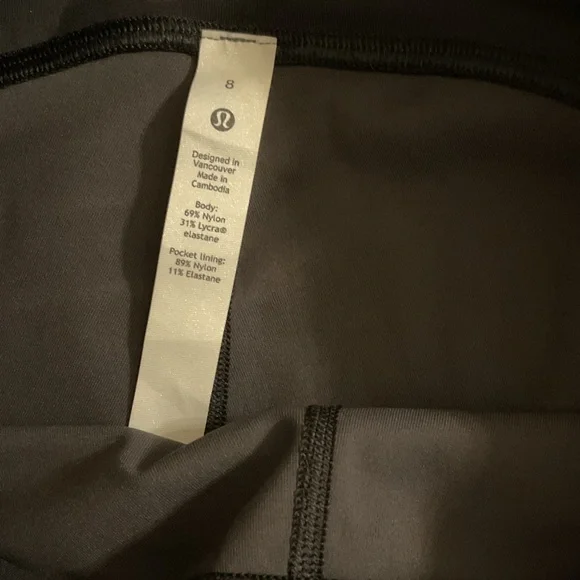 New with tags Lululemon Swift Speed HR Crop 21" leggings size 8 - Picture 10 of 16